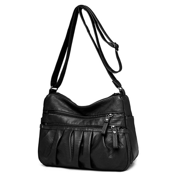 Crossbody Bag - Soft Pu Leather Multi-Pocket Shoulder Handbags ;) - Picture 1 of 7